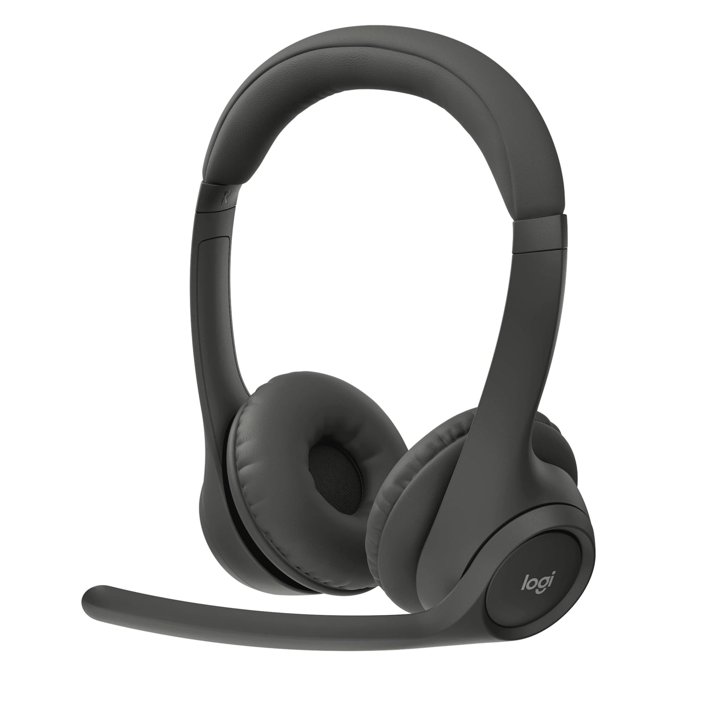 Logitech Zone 301 Wireless Bluetooth Headset with Noise-Canceling Microphone, Compatible with Windows, Mac, Chrome, Linux, iOS, iPadOS, Android