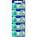 Murata 371 SR920SW Battery 1.55V Silver Oxide Watch Button Cell (15 Batteries)
