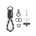 project-cb Phone Finger Ring Strap 1,Phone Tether Tab 2,Phone Lanyard,Phone Strap,Key Chain,Key Ring 2,Charms for Phone Case,Phone