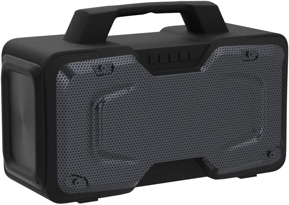 BUGANI Bluetooth Speaker, 80W Powerful Portable Wireless Speakers IPX7 Waterproof Speaker, Outdoor Loud Speakers with Handle 24H Playtime, Support