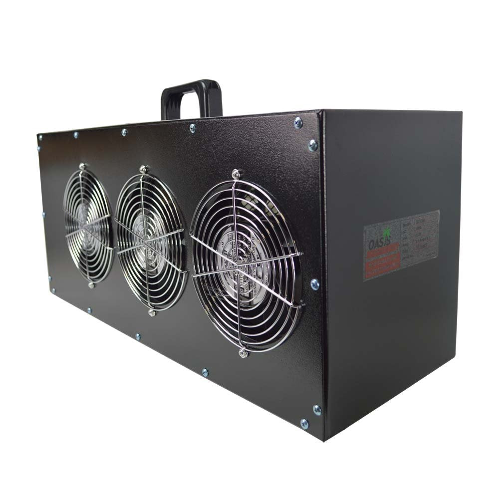Oasis Machinery DC1700 Portable Air Cleaner 3 Fan Variable Speed