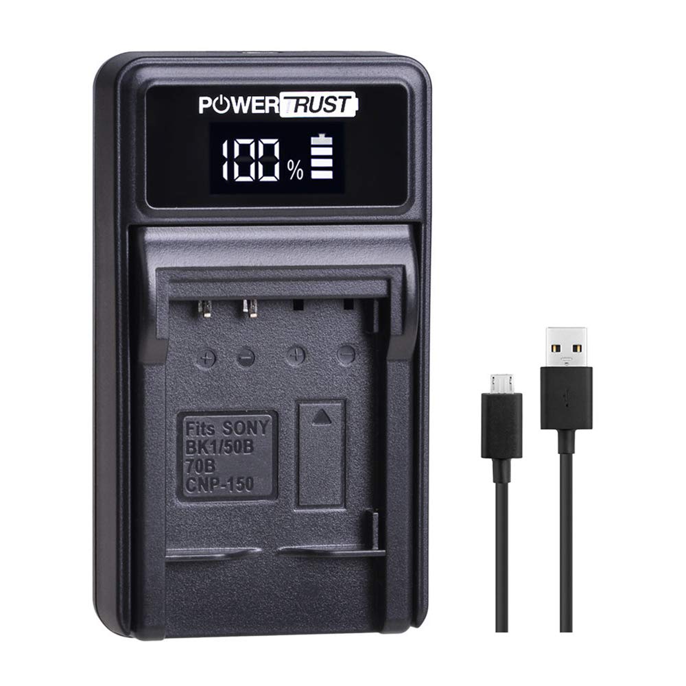PowerTrust 2Pack LI-90B Li-92B Battery and Charger for Olympus Tough TG-1 iHS TG-2 iHS TG-3 TG-4 SH50 iHS SH60 Batteries