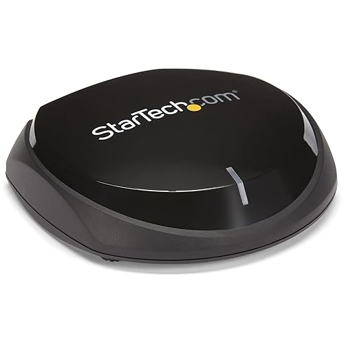 StarTech.com Bluetooth 5.0 Audio Receiver with NFC - Bluetooth Wireless Audio Adapter BT 5.0-66ft (20m) Range - 3.5mm/RCA or Digital Toslink/SPDIF