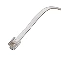 AmerTac - Zenith TL1007W TL1007W 7 FT 6 Wire Line Cord, White Landline Telephone Accessory