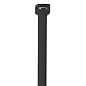 Aviditi 14" UV Cable Ties, Black, 80 lb. Strength, 0.25" Width, Tamper Proof Zip Ties, Outdoor/UV Resistant, Bundle and Organize Wires/Cables in