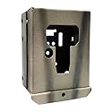 CAMLOCKBOX Theft-Deterrent Powder-Coated Steel Security Box Compatible with Covert Code Black LTE Wireless Scouting Game Cameras (60120)