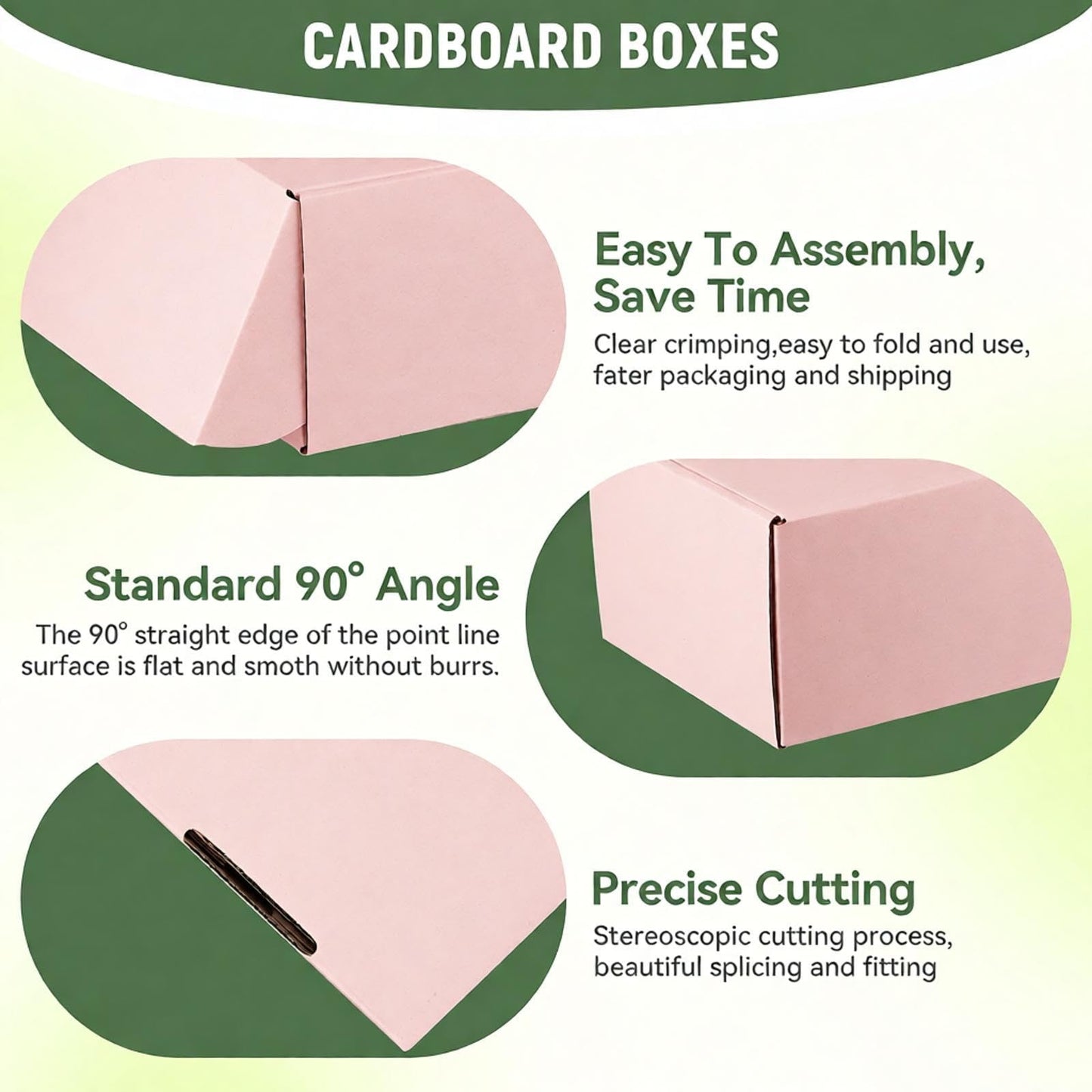 10 Pack 12"x9"x4" inch Shipping Boxes Black Corrugated Cardboard Box for Small Business, Mailer, Shipping, and Packing