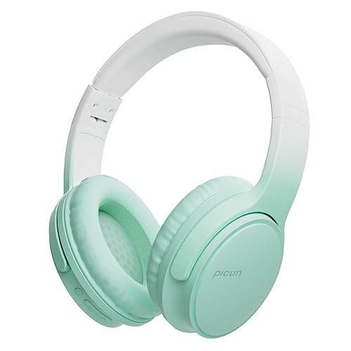 Gankoii Wireless Headphones, Bluetooth Over Ear Headsets with Microphone, Hi-Fi Audio, 60H Playtime, Touch Control, Foldable Lightweight, On-Ear…