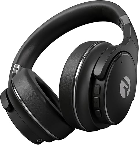 Raycon The Everyday Wireless Bluetooth Over Ear Headphones, with Active Noise Cancelling, Awareness Mode and Built in Microphone, IPX 4 Water…