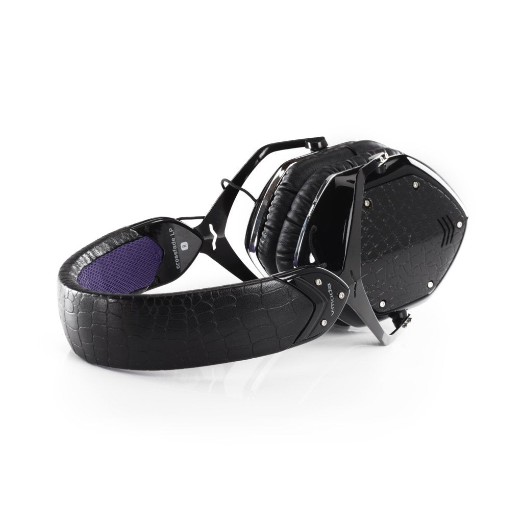V-MODA Crossfade LP Over-Ear Noise-Isolating Metal Headphone (Nero)