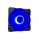 APEVIA CO12L-BL Cosmos 120mm Blue LED Ultra Silent Case Fan w/ 16 LEDs & Anti-Vibration Rubber Pads