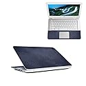 MightySkins Carbon Fiber Skin for HP Chromebook 14" (2018) - Baby Blue Jacquard | Protective, Durable Textured Carbon Fiber Finish | Easy to Apply…