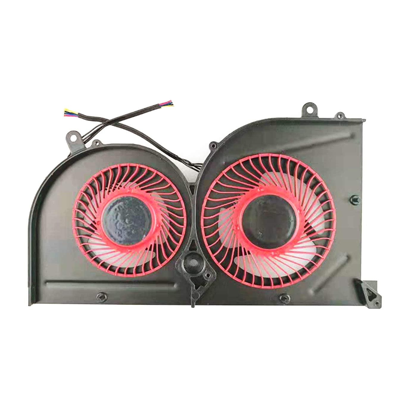 QUETTERLEE Replacement New Laptop GPU Cooling Fan for MSI GS63 GS63VR GS73 GS73VR GS62 GS72 MS-17B1 MS-17B2 MS-16K2 MS-16K3 MS-16K4 MS-16K5 Stealth