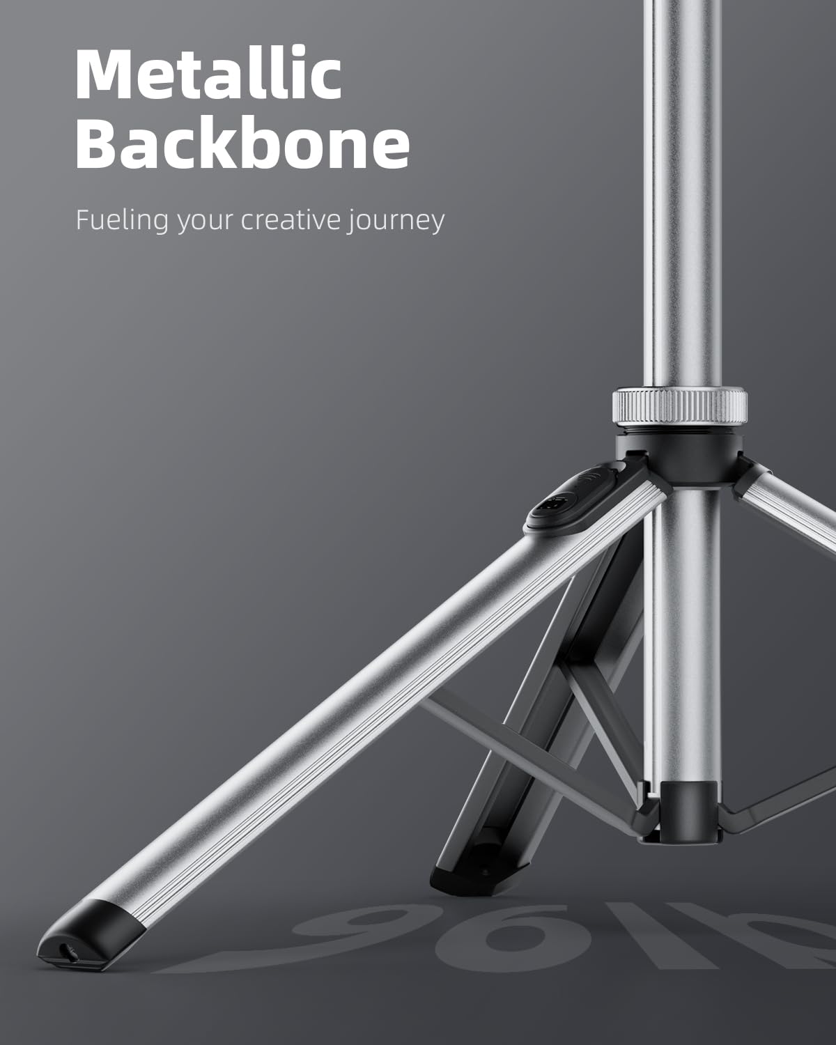 EUCOS Metal 67" iPhone Tripod Stand with Remote & Lightweight Camera Stand, Sturdy Extendable Cell Phone Tripod for iPhone 15 Pro Max 14 13 12/Android