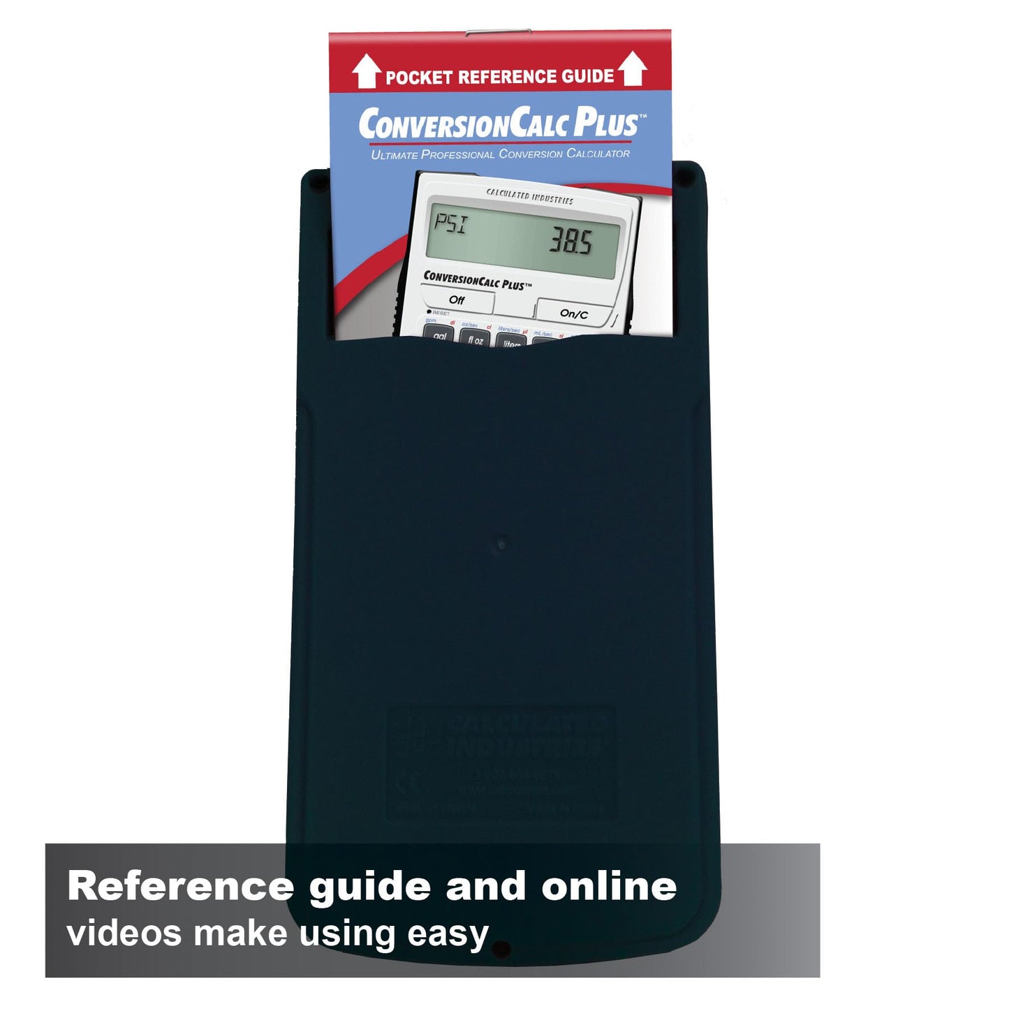 Calculated Industries 8030 ConversionCalc Plus Ultimate Professional Conversion Calculator Tool for Health Care Workers, Scientists, Pharmacists