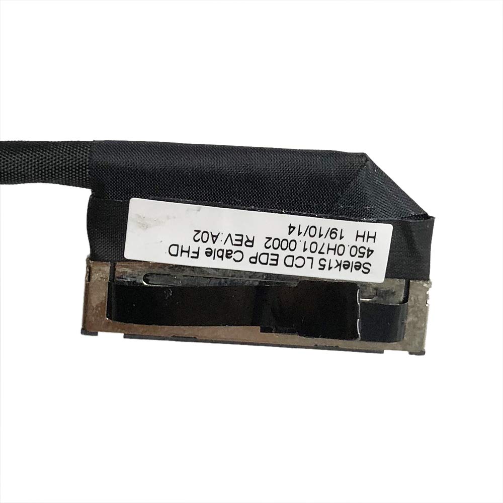 GinTai 30pin 60HZ FHD LCD LED Screen Video Display Flex Cable Replacement for Dell SELEK15 G3 3590 025H3D 450.0H701.0002 450.0H701.0001