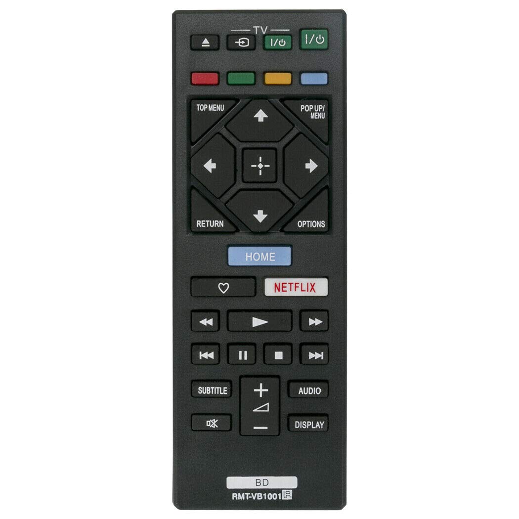 RMT-VB100I Replace Remote Control for Sony BDP-S1500 BDP-S3500 BDP-S4500 Blu-ray Player