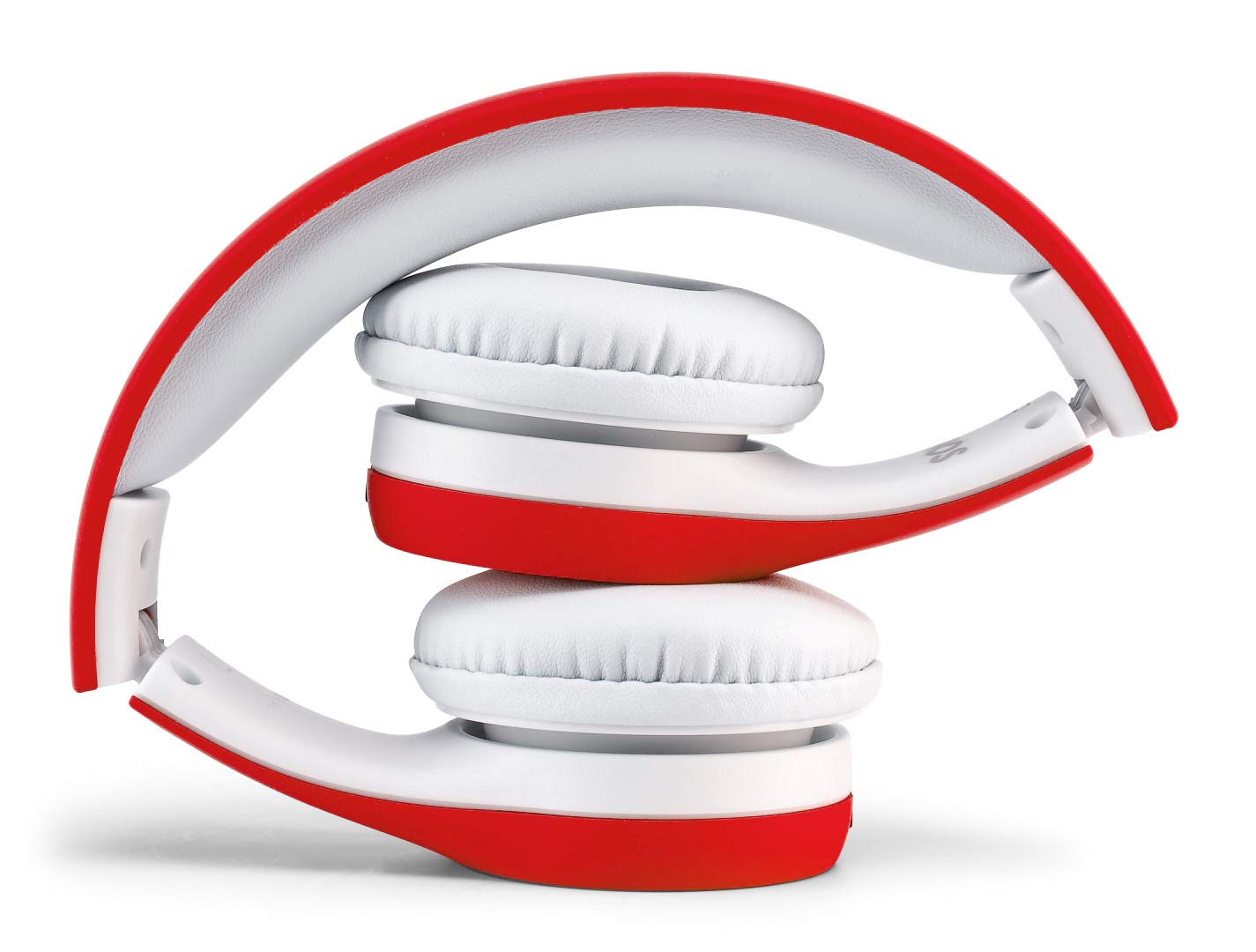 Nenos Kids Headphones for Toddlers - Limited Volume (Red)