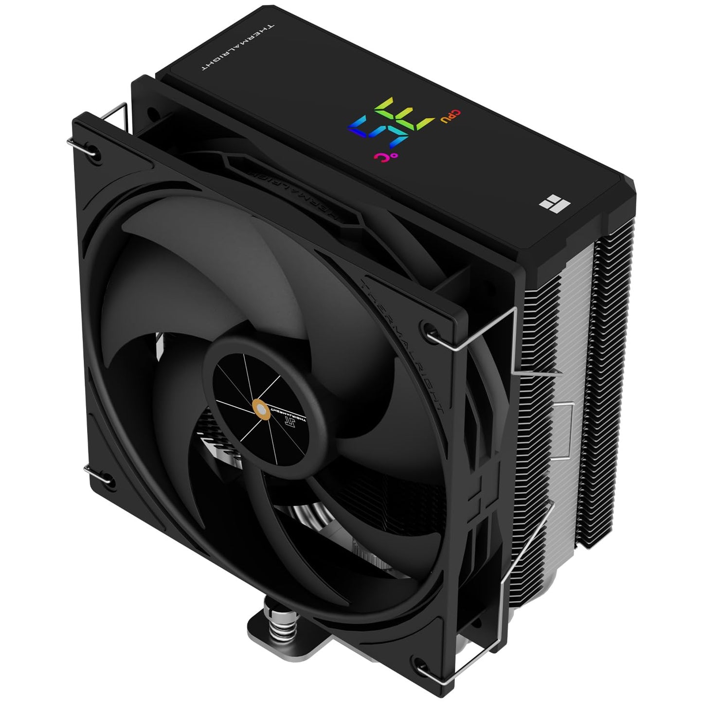 Thermalrlght Assassin X 120R Digital Black CPU Cooler, 120mm PWM Quiet CPU Fan, AGHP 4th Technology, Support Intel