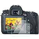WH1916 6D Screen Protector Compatible for Canon EOS 6D Camera, 9H Tempered Glass Anti-Scratch Anti-Bubble Anti-Dust (3 Pack)