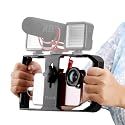 Ulanzi U Rig Pro Video Rig for iPhone, Phone Stabilizer Rig w Triple Cold Shoe Mount,Phone Tripod Mount for iPhone 16 15 14 13 12 11 Pro Max XS Max X