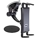 ARKON Mounts Windshield and Dash Suction Car Mount Holder | Secure Phone & Small Tablet Holder | Firm Windshield Suction | Compatible with iPhone