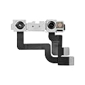 Risidamoy Front Camera Replacement for iPhone XR 7MP Facing Lens Module Flex Cable with Structured Light Receiver Replace Transmitter Sensor Connector