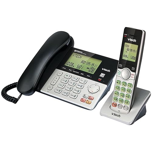 VTECS6949 - VTECH VTCS6949 Corded Cordless 2-Handset Telephone System with Dual Caller ID