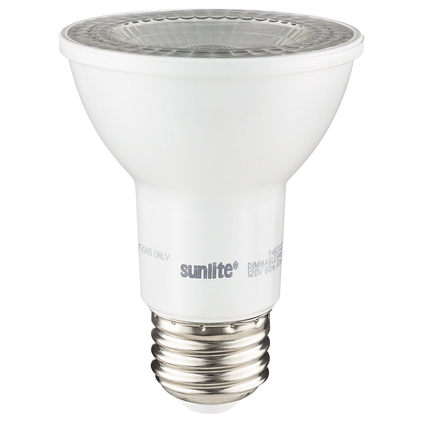 Sunlite LED PAR20 Reflector Light Bulb, 6 Watts (50W Equivalent), 450 Lumens, Dimmable, Spotlight, 1 Pack 30K - Warm White