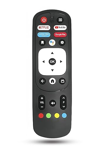 RM-C3287 Replacement Voice Remote Control for JVC TV RM-C3570 65PFL5704/F7 65PFL5504/F7 65PFL5604/F7 65PFL5766/F7 50PFL5766 Smart Android
