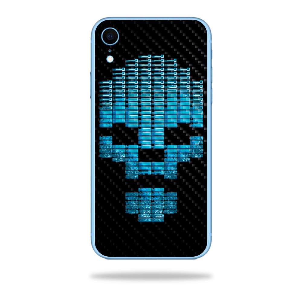 MightySkins Carbon Fiber Skin for Apple iPhone XR - Equalizer | Protective, Durable Textured Carbon Fiber Finish | Easy to Apply, Remove, and Change…