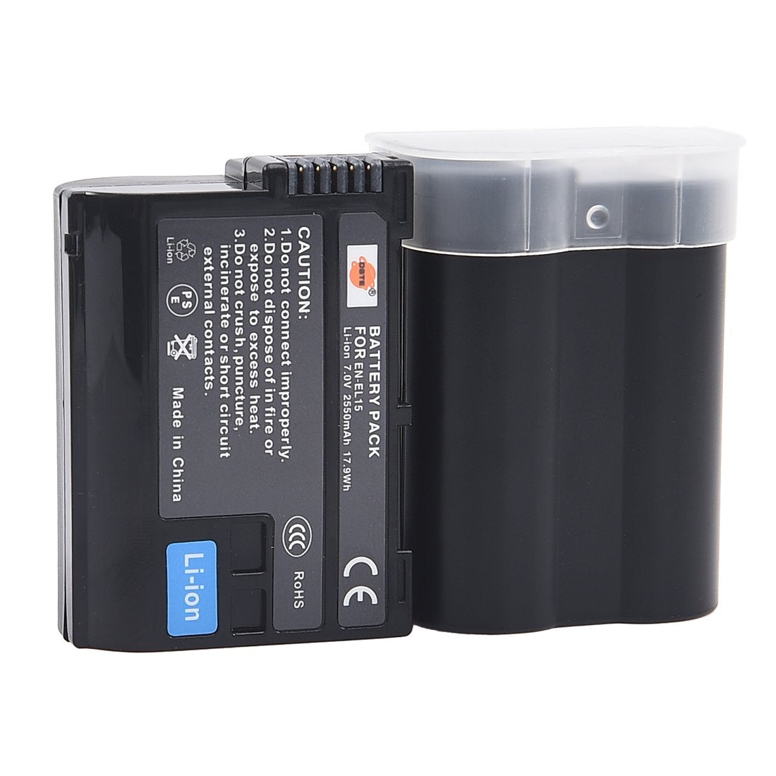 DSTE Replacement for Pro MB-D11 Vertical Battery Grip + 2X EN-EL15 Compatible Nikon D7000 SLR Digital Camera
