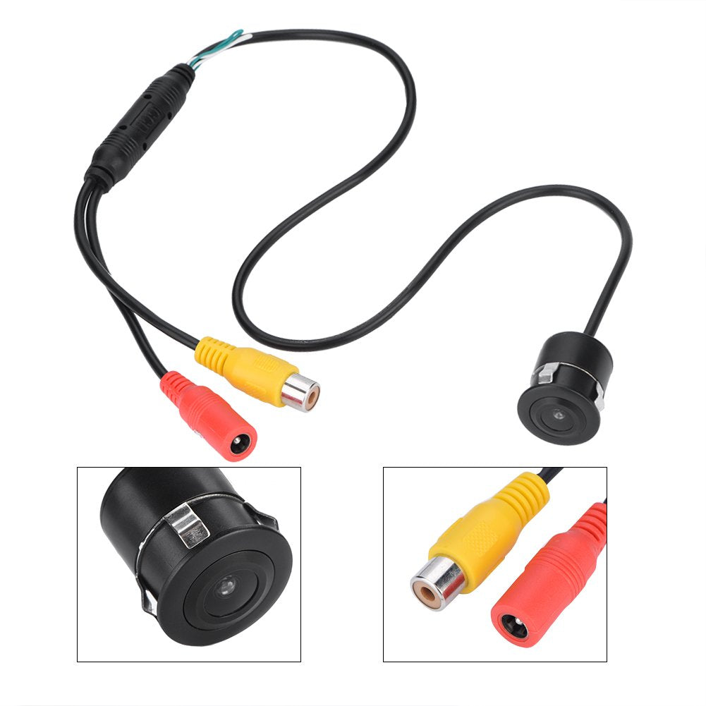 Serounder Security Camera, Wired Mini CCTV Camera 170°Wide Angle for Car
