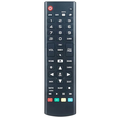 NTQinParts Replacement TV Remote Control Controller for LG 43UR640S9UD 50UR640S9UD 55UR640S9UD 65UR640S9UD 75UR640S9UD Smart LED TV