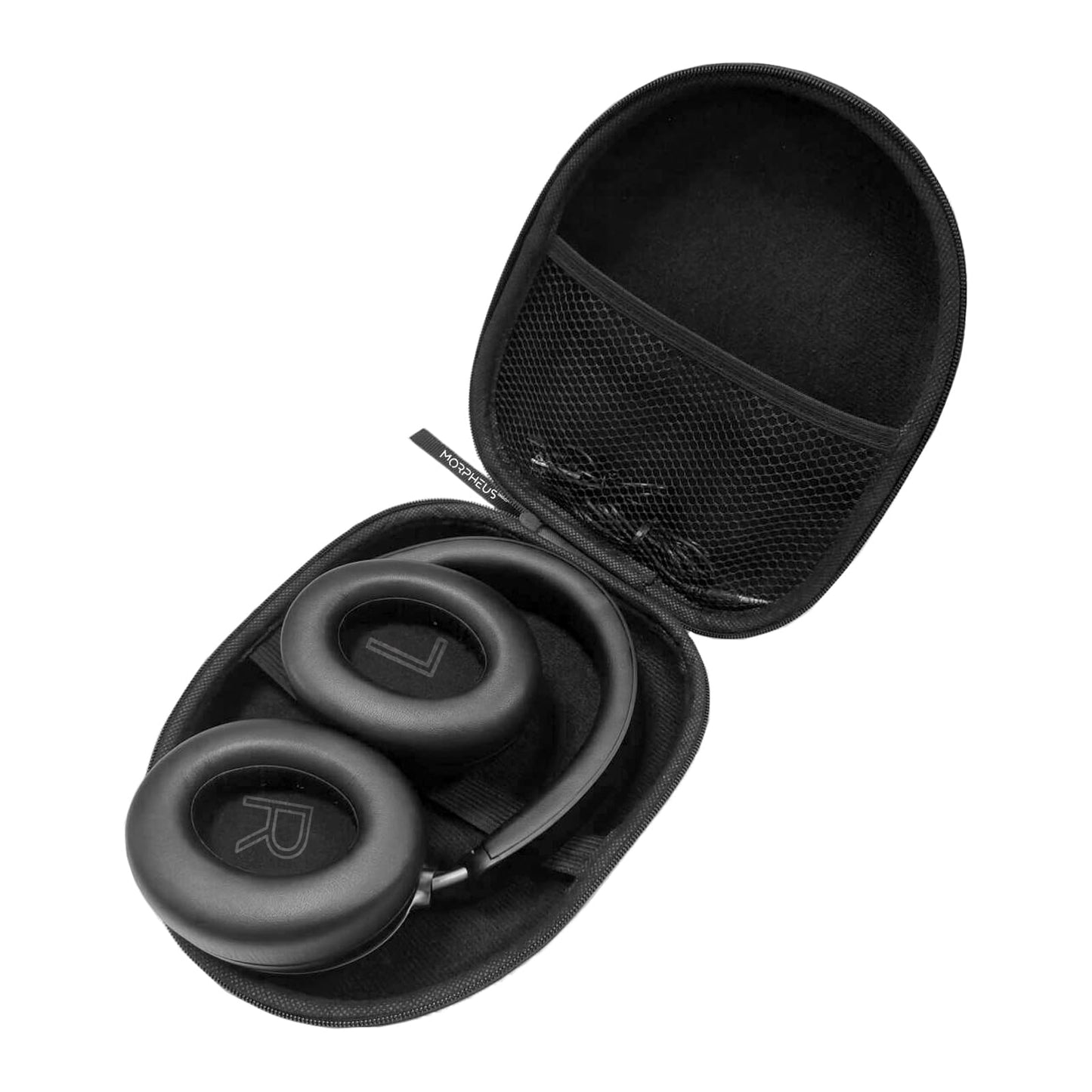 Morpheus 360 Aspire ANC Wireless Noise Canceling Headphones - Bluetooth Headset with Microphone - Black/Silver - HP8550ANC for Work, Travel and Home
