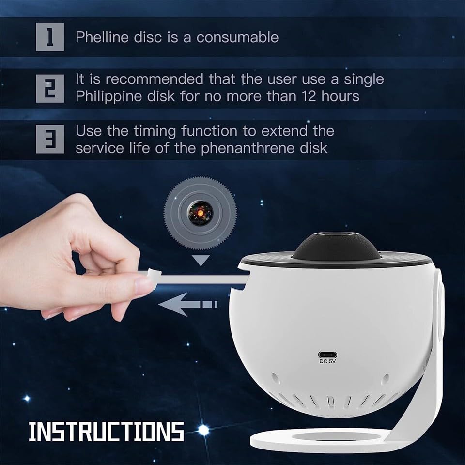 Galaxy Projector 12-in-1 Planetarium Star Projector Sky Constellation Night