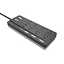 APC Smart Plug Wi-Fi Power Strip with USB Ports, PH6U4X32, 3 Smart Plugs that Work with Alexa, 6 Outlets Total, 2160 Joule Surge Protector