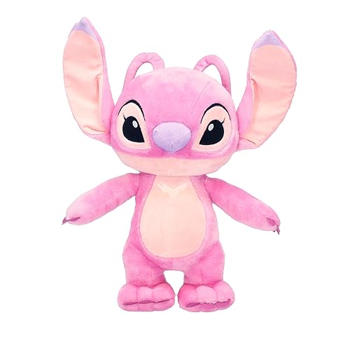 KIDS PREFERRED Disney Baby Lilo & Stitch Angel Soft Huggable Stuffed Animal Cute Plush Toy for Toddler Boys and Girls, Gift for Kids, Pink Angel 15…