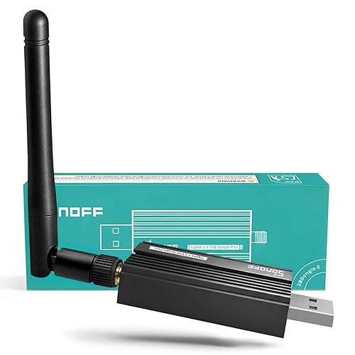 Zigbee 3.0 USB Dongle Plus-E (ZBDongle-E) | Universal Zigbee Coordinator, EFR32MG21 Chip | for Home Assistant (ZHA), Zigbee2MQTT & openHAB | Local