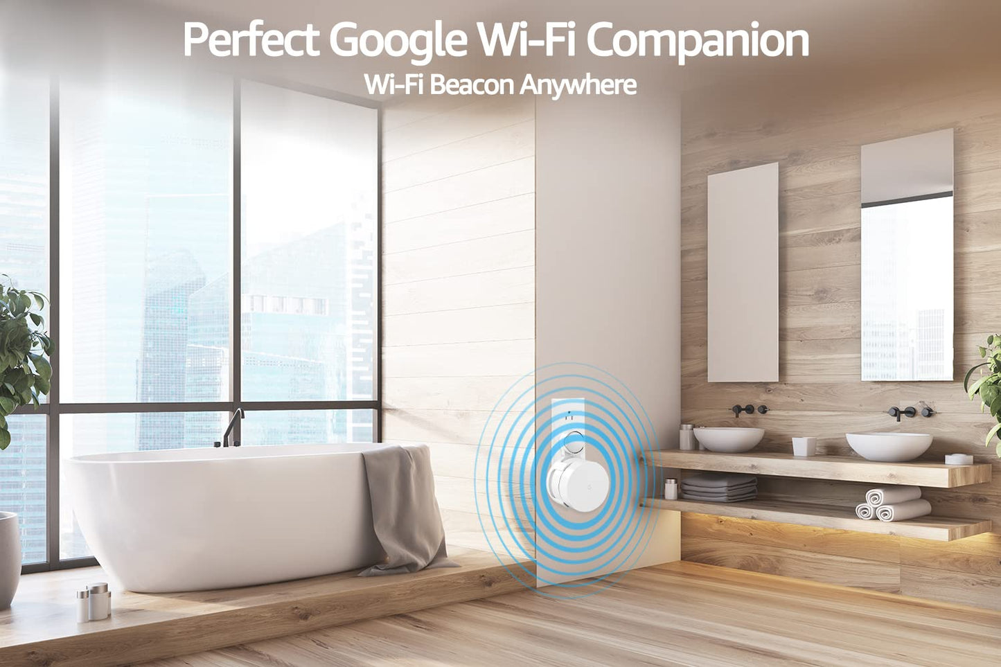 Google WiFi Wall Mount - 3 Pack, Accessories for WiFi System & Router (White)