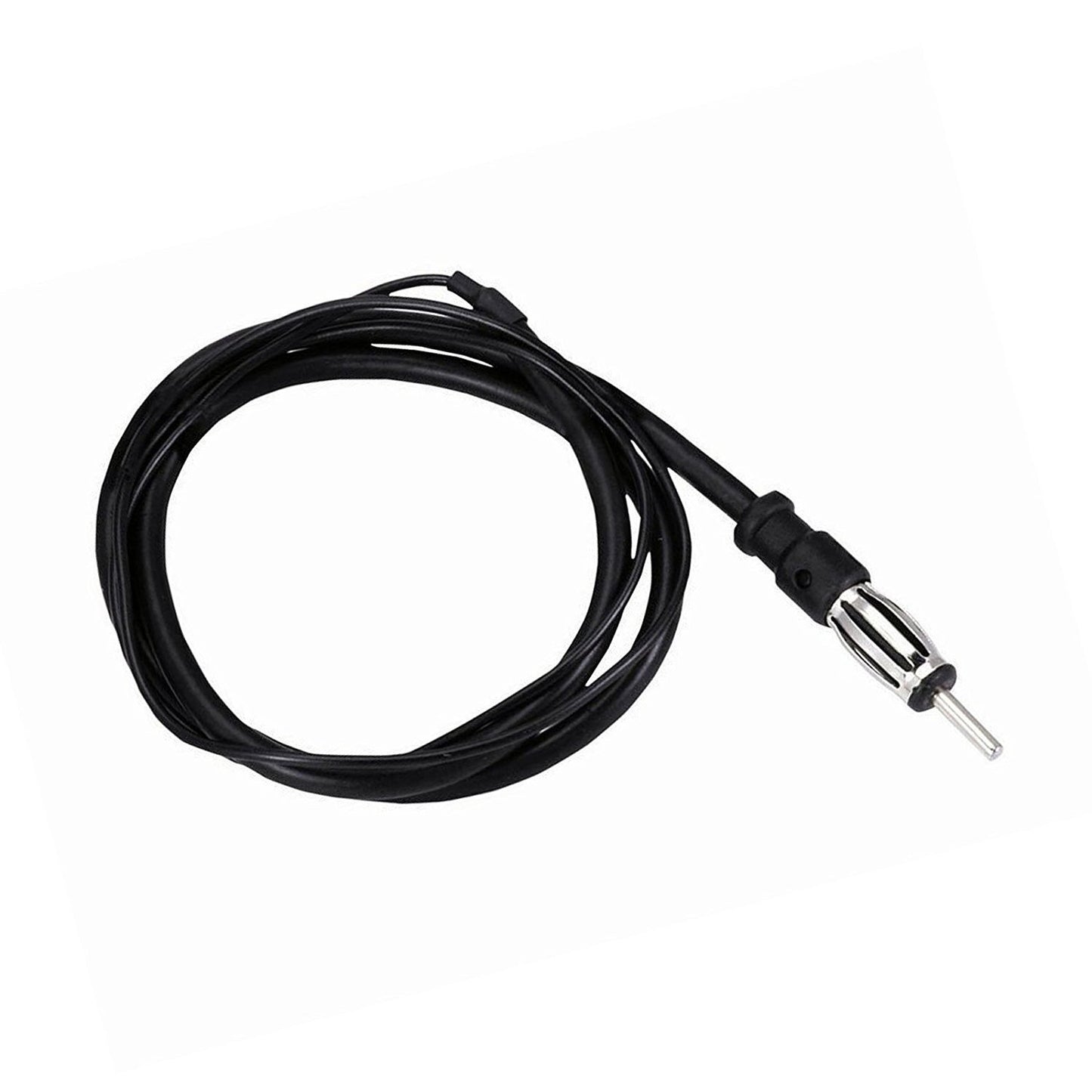 Enrock EKMR1 Marine Flexible Hideaway Wired AM/FM Radio 22" Antenna (Black)