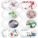 Laptop Camera Cover Slide Cute Flower 8 Pack, Webcam Cover Phone Camera Cover, FadyRaye Ultra-Thin Computer Camera Slide Fits Cellphone, Laptop