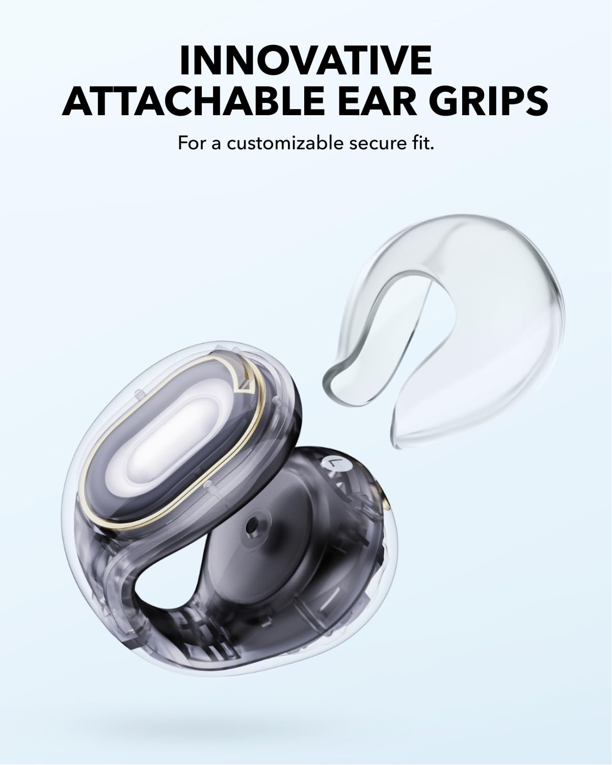 Soundcore C30i by Anker Open Ear Earbuds, Clip On Earbuds (Renewed)