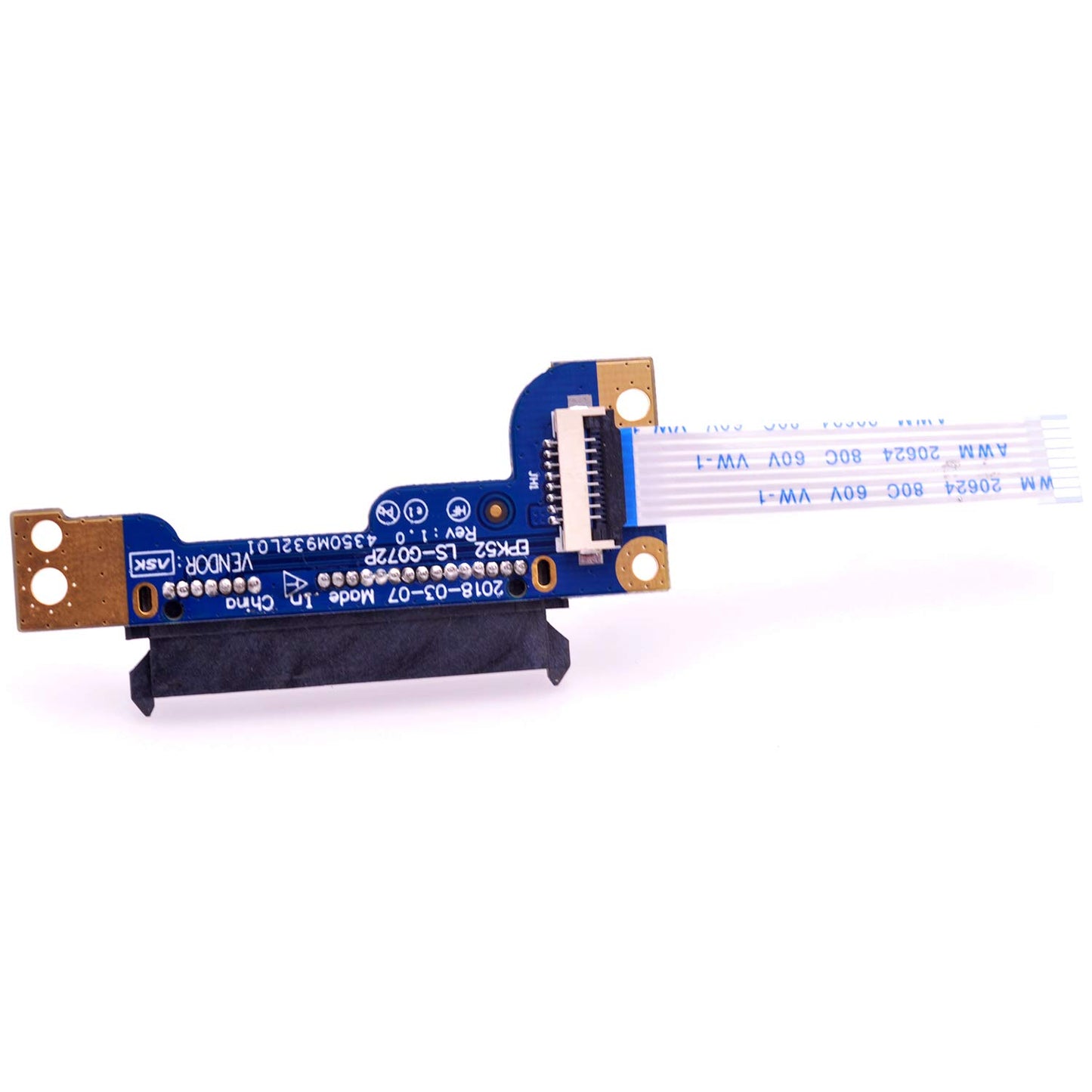 Deal4GO SATA Hard Drive Cable HDD Board L20454-001 LS-G072P Replacement for HP 15-DA 15-DB 250 G7 15-DA0012DX 15-DB0006DS
