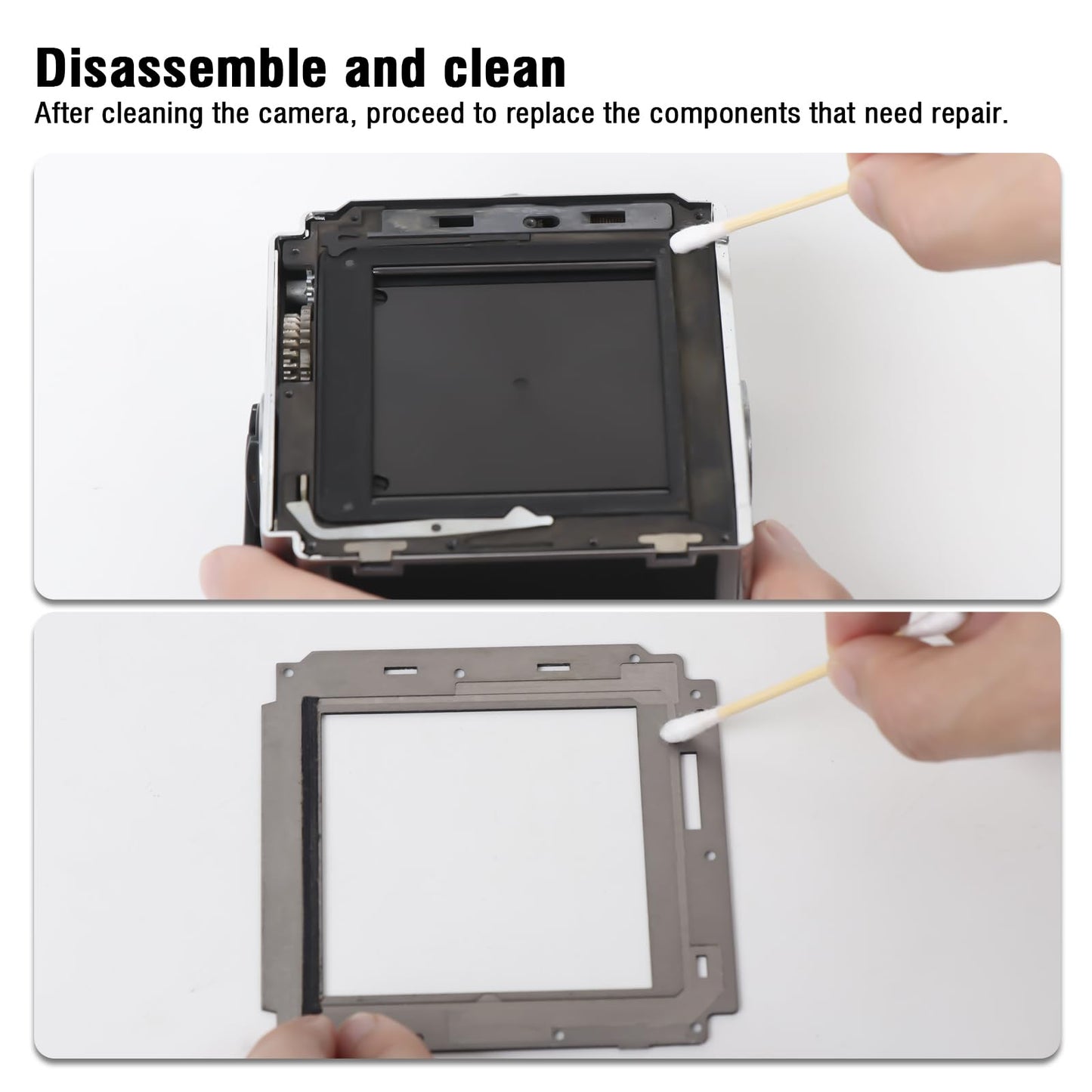 eTone 3Sets Pre-Cut Light Seal Foam Sponge Trap Kit Back Repair Replacement kit for Hasselblad A12 A16