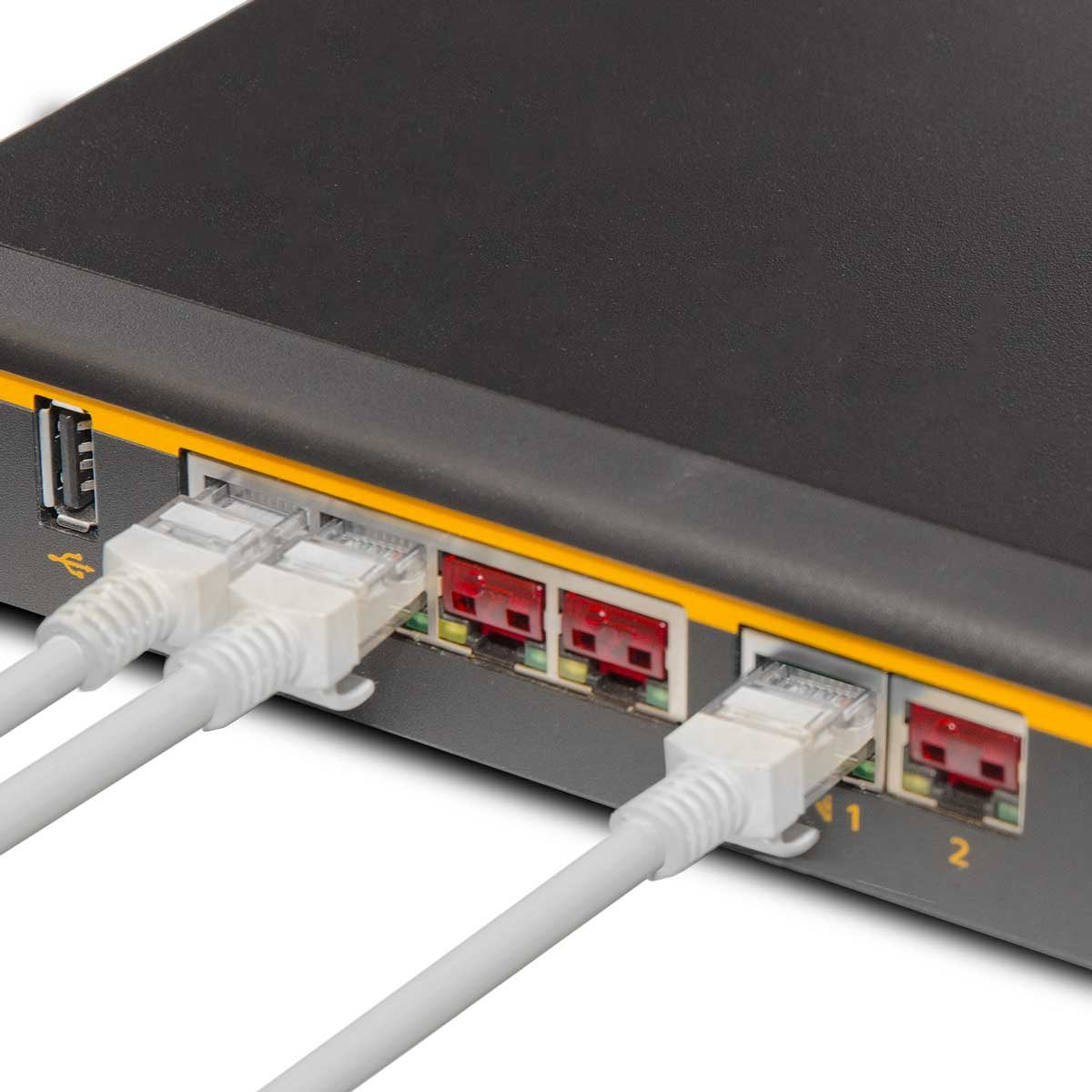 Locking RJ45 Port Dust Blocker with Removal Keys Tool