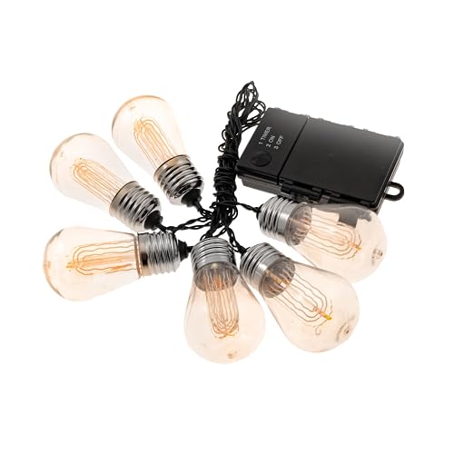 LitezAll® LED Edison Bulb 6 Piece String Lights