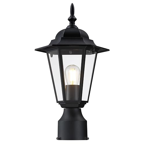 Kumtin Smart Outdoor Post Light, Water-Proof and Rust-Proof Pole Lamp