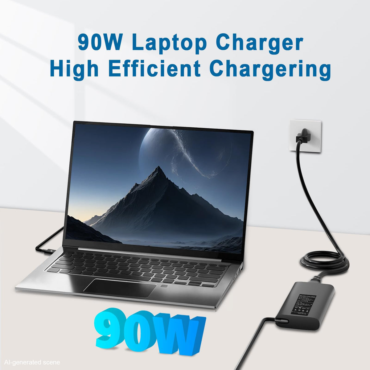 DJW 90W USB C Laptop Charger Replacement for Dell XPS 13 15 9500 17 9700 Latitude 3400 3500 5289 5300 Latitude 7420 7320 7390 2in1 Precision 3540 3470