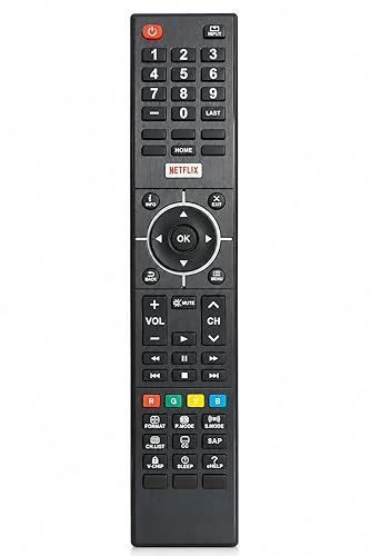 Universal for Panasonic TV Remote, Compatible with All Panasonic LCD LED QLED SUHD UHD HDTV Curved Plasma 4K 3D Smart TVs